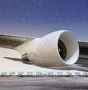在非飞行天气时的飞机涡轮机喷射痕迹天空翅膀力量运输客机天气速度旅行图片