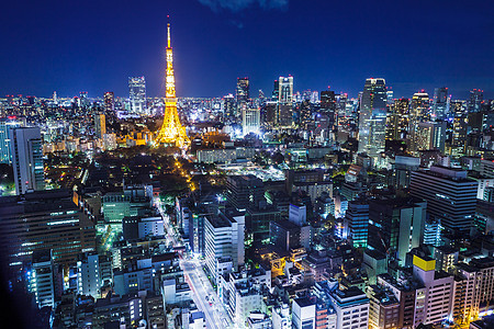 日本东京市风景天线景观天际电视城市天文台建筑建筑学地标甲板图片