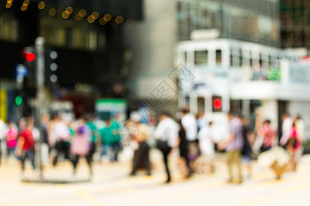 城市的模糊视野图片