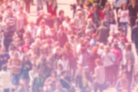 A 公众一般意见模糊背景 人群空中观察公民城市国家多样性天线团体民众行人生活人口普查图片
