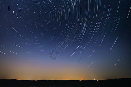 珀斯人之夜恒星移动的起始地貌图片