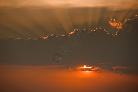 太阳光橙子太阳黑子风暴自由射线戏剧性力量环境天堂图片