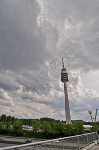 地标 munich 德意志电讯场地建筑学运动技术播送帐篷时间景观建筑图片