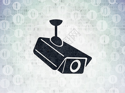 安全概念 Cctv数码纸面背景摄像头图表裂缝技术方案相机攻击犯罪控制凸轮隐私图片