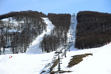 意大利山区景观天空远足索道岩石坎波顶峰场景电梯旅行挑战图片