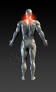 颈损伤疼痛脊柱男性扭伤理疗x射线骨科放射科运动辉光图片