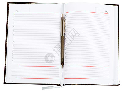 皮革每日规划员教育日程议程商务日历活页夹笔记笔记本日记管理人员图片