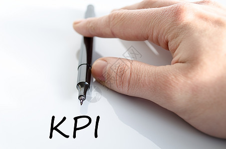 Kpi 文本概念质量商业指标数据营销测量钥匙一体化办公室黑色图片