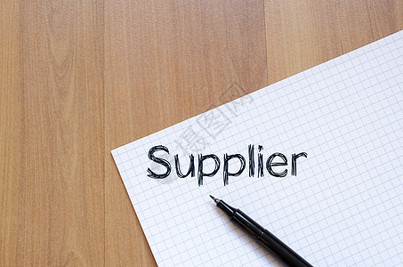 供应商在笔记本上写字工作制造业产品物流价格生产顾客分销商货物贮存图片