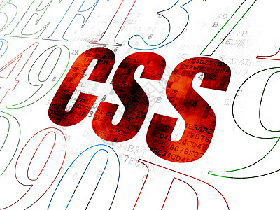 软件概念 数字背景Css应用程序屏幕编码服务器表格字母像素化代码硬件互联网图片