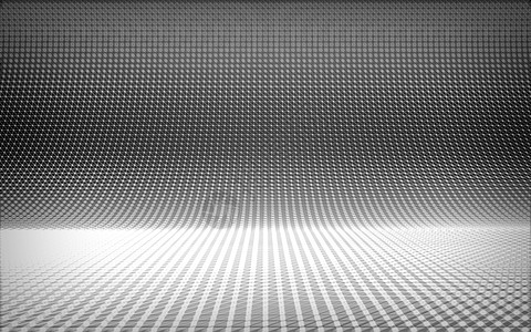 低倍数抽象多边形空间水晶墙纸蓝色矩阵三角形科学渲染技术黑色宏观图片