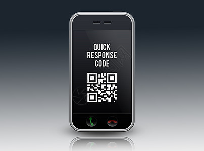 智能电话QR码接口矩阵手机编码黑色闪码条形码代码条码售票处图片