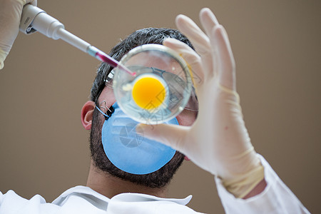 科学家工作危害卵母精子化学品食物克隆胚胎实验编辑生物图片