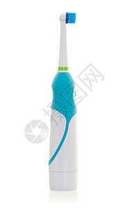 孤立的电动牙刷刷子对象工具玻璃电气预防塑料牙科美丽擦洗图片