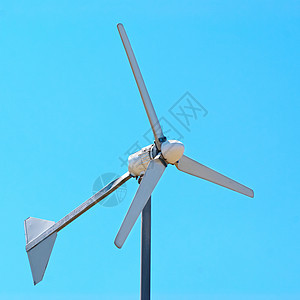 风力发电机刀刃工业螺旋桨气氛生态涡轮天空旋转翅膀技术图片
