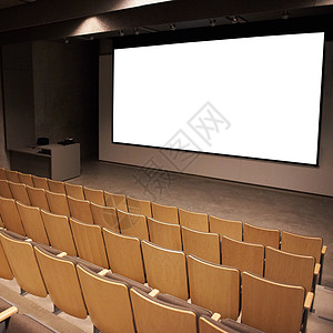 清空电影院座位木板展示空白剧院椅子观众白色时间民众图片