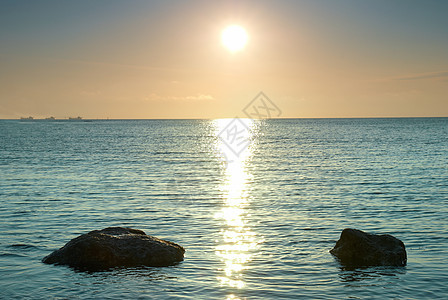 海边的石头热带蓝色海滩假期海景海岸海浪海洋支撑墙纸图片