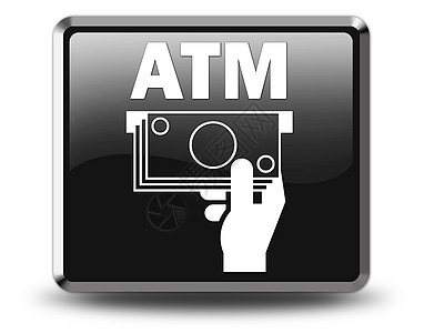 图标 按钮 立方图自动取款机纽扣卡片文字象形信用卡银行家插图贴纸银行业交易图片