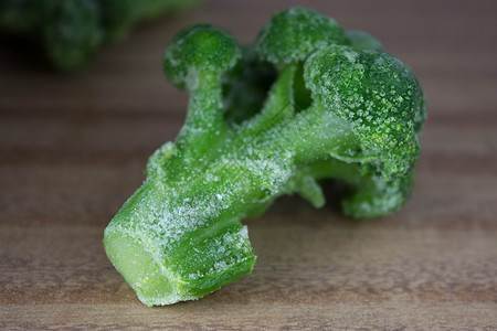 冷冻花椰菜冰箱绿色饮食嫩芽沙拉营养蔬菜季节宏观豆芽图片