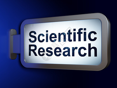 科学概念 在广告牌背景上进行科学研究街道化学勘探渲染公共汽车实验室学校海报教育学习图片