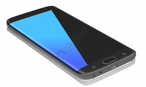 黑智能手机边缘屏幕技术细胞扫描仪展示商业触摸屏电子触摸3d图片