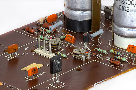 电子板与部分工程芯片电脑计算科学技术线条晶体管电阻器电气图片