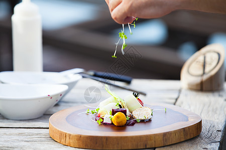 豪华餐厅菜单草本植物工作成人食物胡椒厨房饮食桌子橙子蔬菜图片