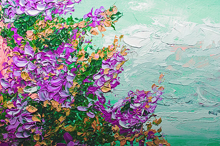 纹理油画花卉艺术彩绘彩色图像油漆帆布横幅墙纸刷子插图草图玻璃画创造力海报颜色图片