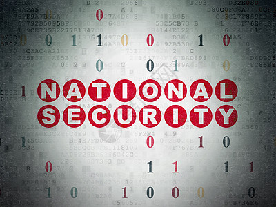 国家政策数字数据纸背景上的安全概念国家安全犯罪密码代码密钥监护人保卫技术网络别针攻击背景