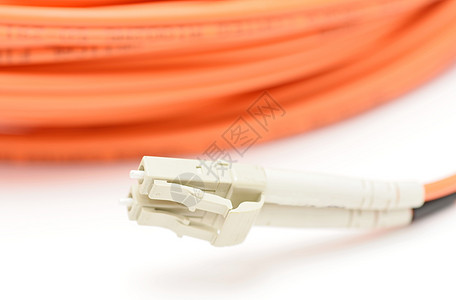 光纤电缆模式单模橙子技术绳索速度连接器互联网电脑网络图片