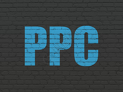 背景墙上的营销概念 PPC互联网公关绘画网络活动研究战略产品建筑社区图片