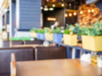 模糊的咖啡店或咖啡馆作为背景部门奢华产品食堂桌子酒吧餐厅顾客午餐购物中心图片