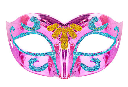威尼斯狂欢节面具庆典眼睛金子金属白色舞会想像力紫色隐藏剪裁图片
