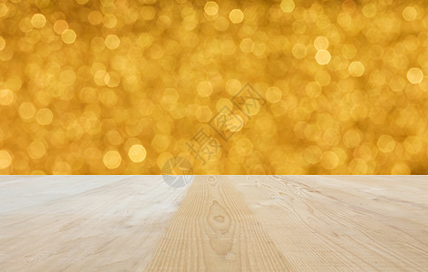 金豪华博基闪光上方的空白区域或空间表顶端柜台桌子火花架子关节奢华木头金子向日葵辉光图片