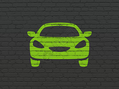 汽車 icon背景墙上的旅行概念车车辆轿车航程车轮过境交通建筑休息汽车游客背景