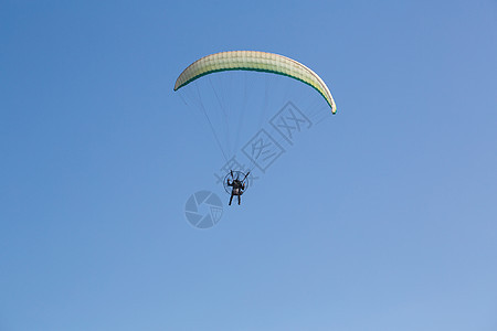 空降落伞式近身飞行背景图片