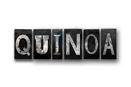 独立发信机型Quinoa概念食物白色健康饮食麸质营养食谱饮食种子烹饪打字稿图片