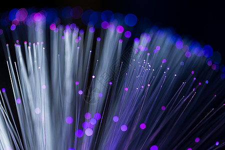 光纤全球互联网纤维科学链接光波紫色光学工程师宏观图片