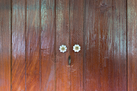 泰国木门装饰建筑学历史螺栓安全木头铆钉裂缝家具门把手图片