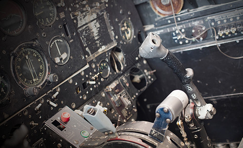 中央控制台和飞机的油门测量设备喷射航空交通控制按钮技术力量飞行器图片