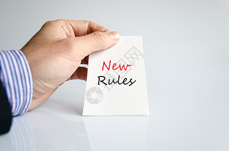 新的规则案文概念营销指导商业办公室人士标准操作准则机构质量图片