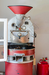旧红咖啡烘烤机图片