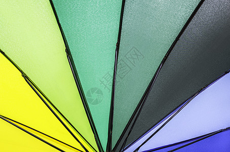 伞 颜色多彩虹伞式图案背景