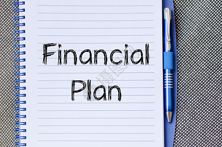 笔记本财务计划案文概念商业铅笔木板记事本床单笔记记忆预算螺旋工作图片