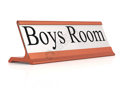 男生会议室桌标签背景图片