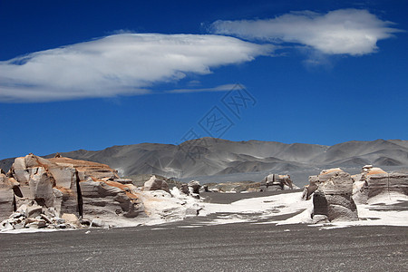 阿根廷卡塔马卡的石块沙漠石灰石坎波高原疾病数字普纳高地危险土壤图片