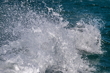 海洋波浪碰撞海岸天气海景运动蓝色飞溅海浪力量泡沫支撑图片