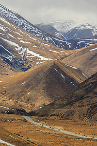 南方岛南部Wawaki区阿尔卑斯山高山图片