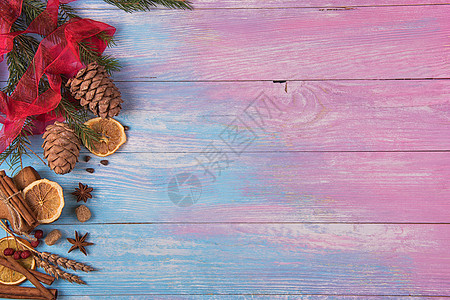 新年和新年的姜饼食物木头雪花甜点卡片季节饼干菜单礼物房子图片