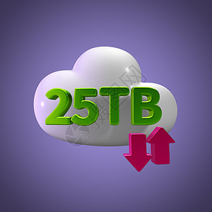 3D 降云数据上传下载插图 25 TB Capac图片